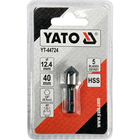 YATO 12,4MM HEX kúpos süllyesztő fémhez (YT-44724)