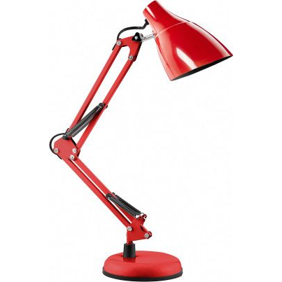 Orno Dian Asztali Lámpa 60 W Acél, Piros