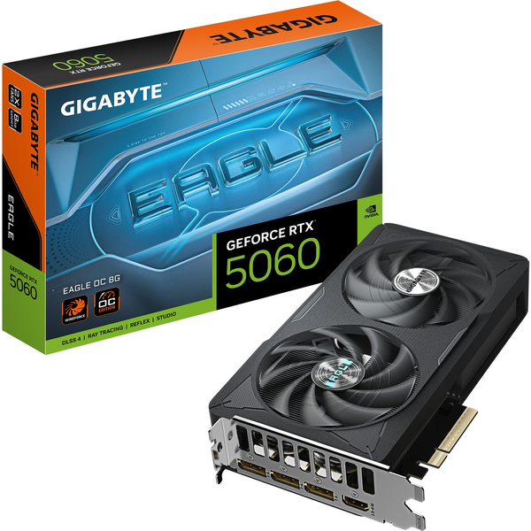 GIGABYTE GeForce RTX 5060 EAGLE OC 8G NVIDIA 8 GB GDDR7
