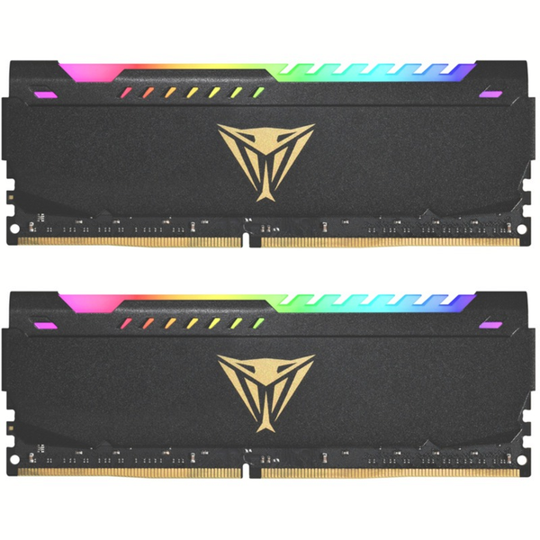 Patriot 16GB /3600 CL18 Viper Steel RGB DDR4 RAM KIT (2x8GB)