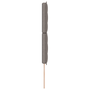 Tăblie design liniar gri taupe 140 cm țesătură