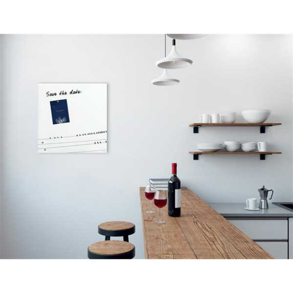 Tabla de conferinta, Sigel, 48 x 48 cm, Gri