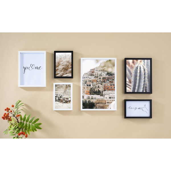 Hama Mix & Match Комплект рамка за картина Черен, Бяла