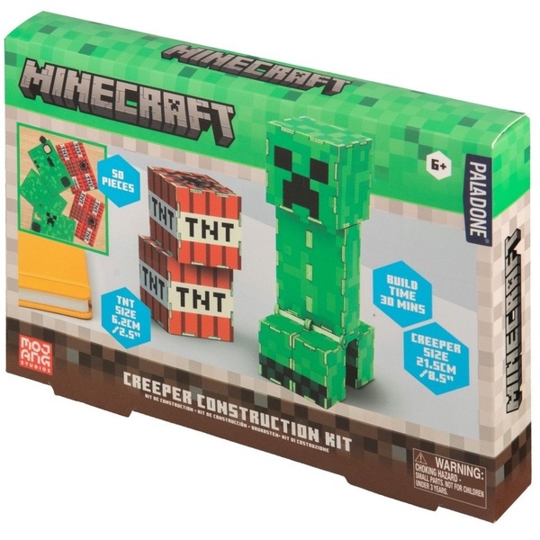 Paladone Construction Kit, Minecraft: Creeper & TNT, Építőkészlet