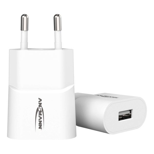 Ansmann Home Charger HC105 Hálózati USB-A töltő adapter - Fehér (5W)