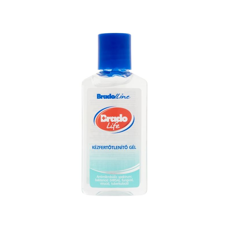 Bradolife kézfertőtlenítő gél 50ml (1544) (Brado1544)