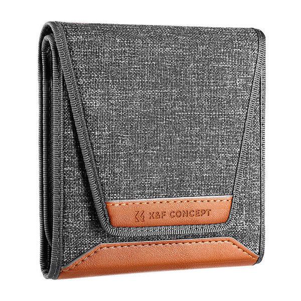 K&F Concept KF13.139 - 37-62mm Szűrő tok - Szürke