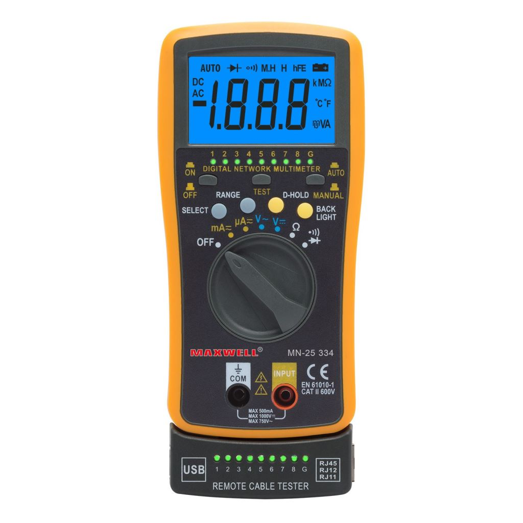 Maxwell Digitális automata multiméter (25334) (25334)