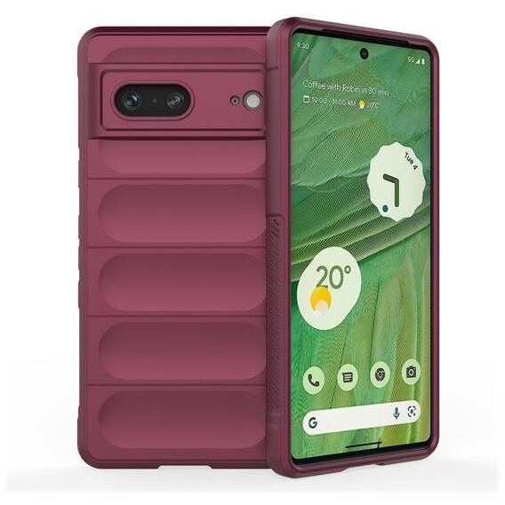 Gigapack Google Pixel 7 szilikon tok bordó (GP-134167) (GP-134167)