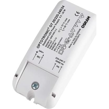 OSRAM HOMELIGHTING OT 20/220-240/24 VS20 LED transzformátor Állandó feszültségű 20 W 0.02 - 0.83 A 24 V/DC 1 db