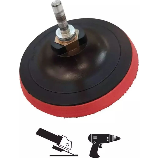 Brusni disk M14 150mm za kotne brusilnike + adapter