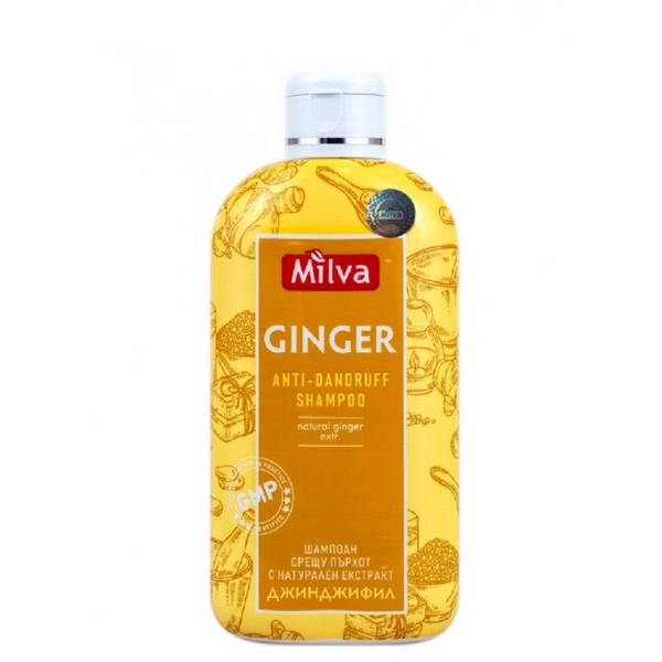 MILVA Sampon Gyömbér 200 ml