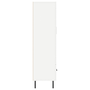 Dulap înalt, alb, 69,5x31x115 cm, lemn prelucrat
