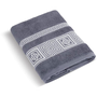 Bellatex Terry Greek Collection - Towel 155/042 - 50 × 100 cm - grey blue