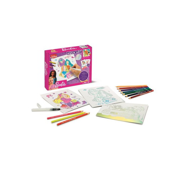 Maped Creatív Aqua Art Akvarell festőkészlet - Barbie (907073)