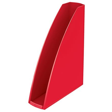 Leitz Iratpapucs, műanyag, 60 mm, elöl nyitott,  "Wow", piros (E52771026)