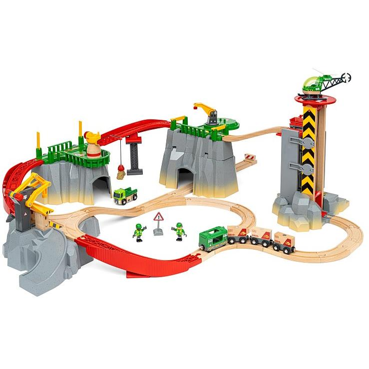 BRIO WORLD 36010 Magashegyi tehervonat készlet (7312350360103)
