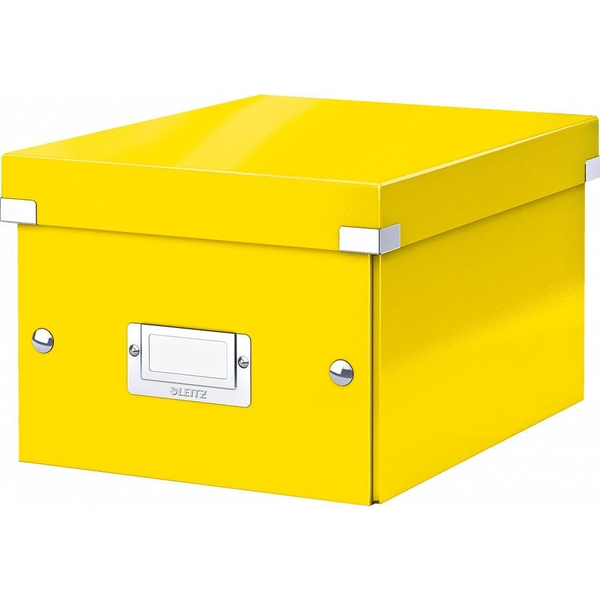 Leitz Click & Store WOW Кутия за съхранение Правоъгълен Полипропилен (PP) Жълт