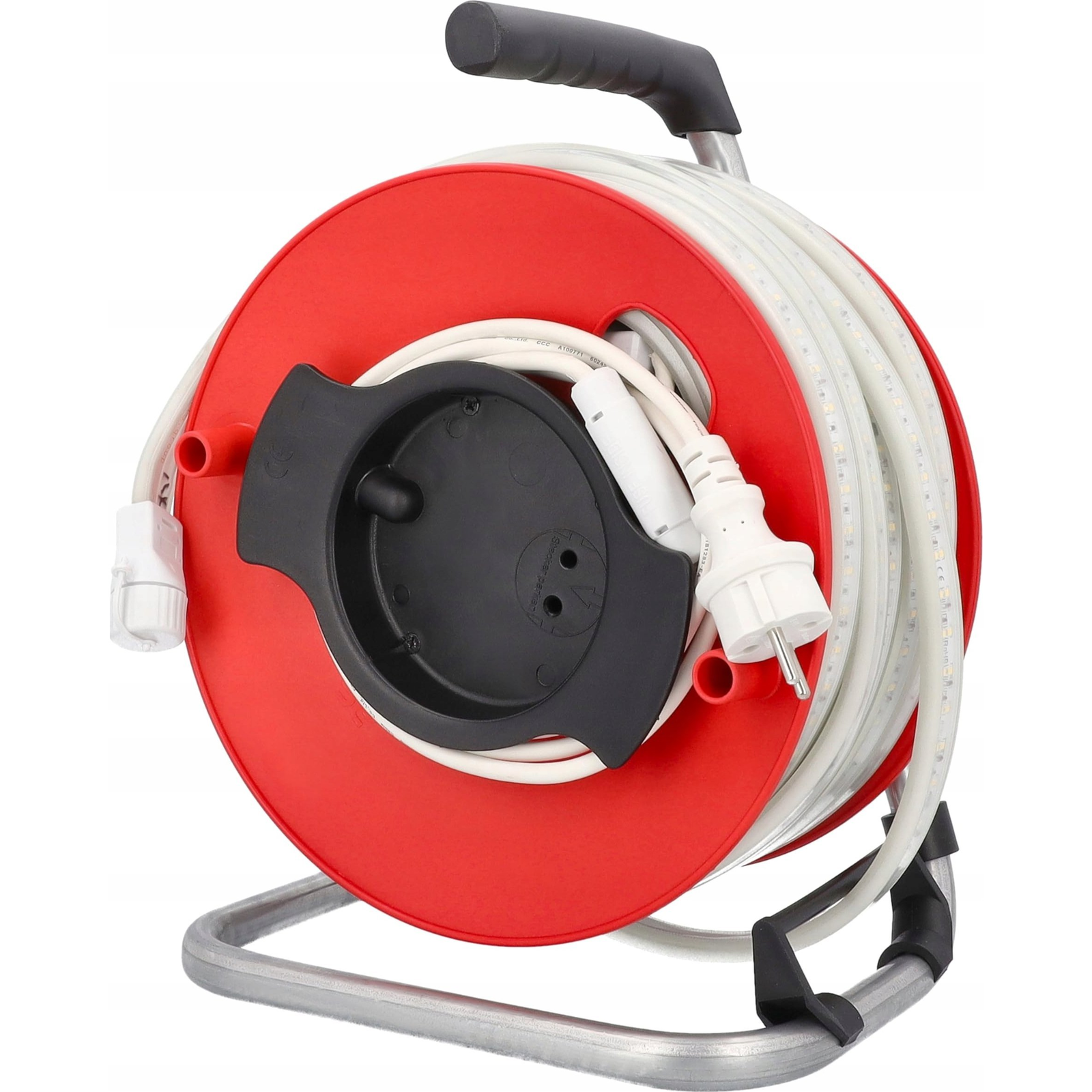 as - Schwabe (46714) LED-es fényszalag dob EEK: E (A - G) Dugóval 230 V 25 m Natúr fehér 1 db (46714)