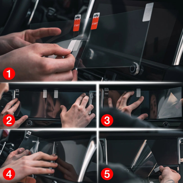 Folia matowa GrizzGlass CarDisplay Protection do Opel Frontera Virtual Cockpit (2025)