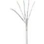 RJ45 пач кабел, мрежов LAN кабел, огнеупорен, CAT 6A S/FTP [1x RJ45 щепсел - 1x RJ45 щепсел] 1 m сив, Renkforce (RF-4145283)