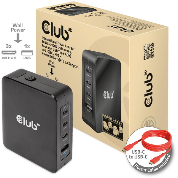 CLUB3D CAC-1917 unități de alimentare cu curent 140 W