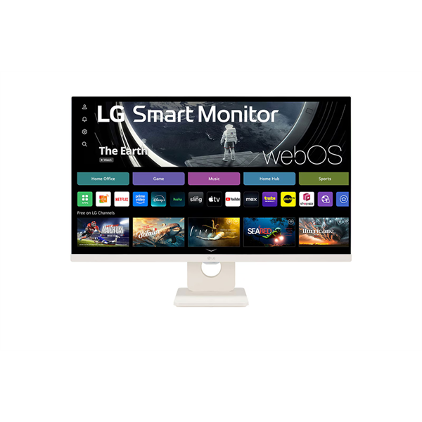 LG Smart 100Hz IPS monitor 27" 27U511SA, 1920 x 1080, 16:9, 250 cd/m2, 5ms, HDMIx2/USBx2