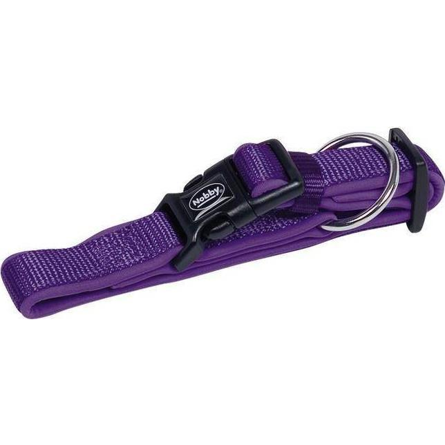Kutyapóráz Nobby Calssic Preno, állítható, neoprén, lila, 50-65 cm