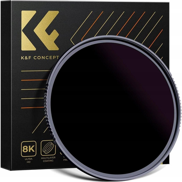 K&F Concept NANO-X ND100000 Szűrő, Napszűrő, Vízlepergető, Karcálló, 77mm KF-01-2517