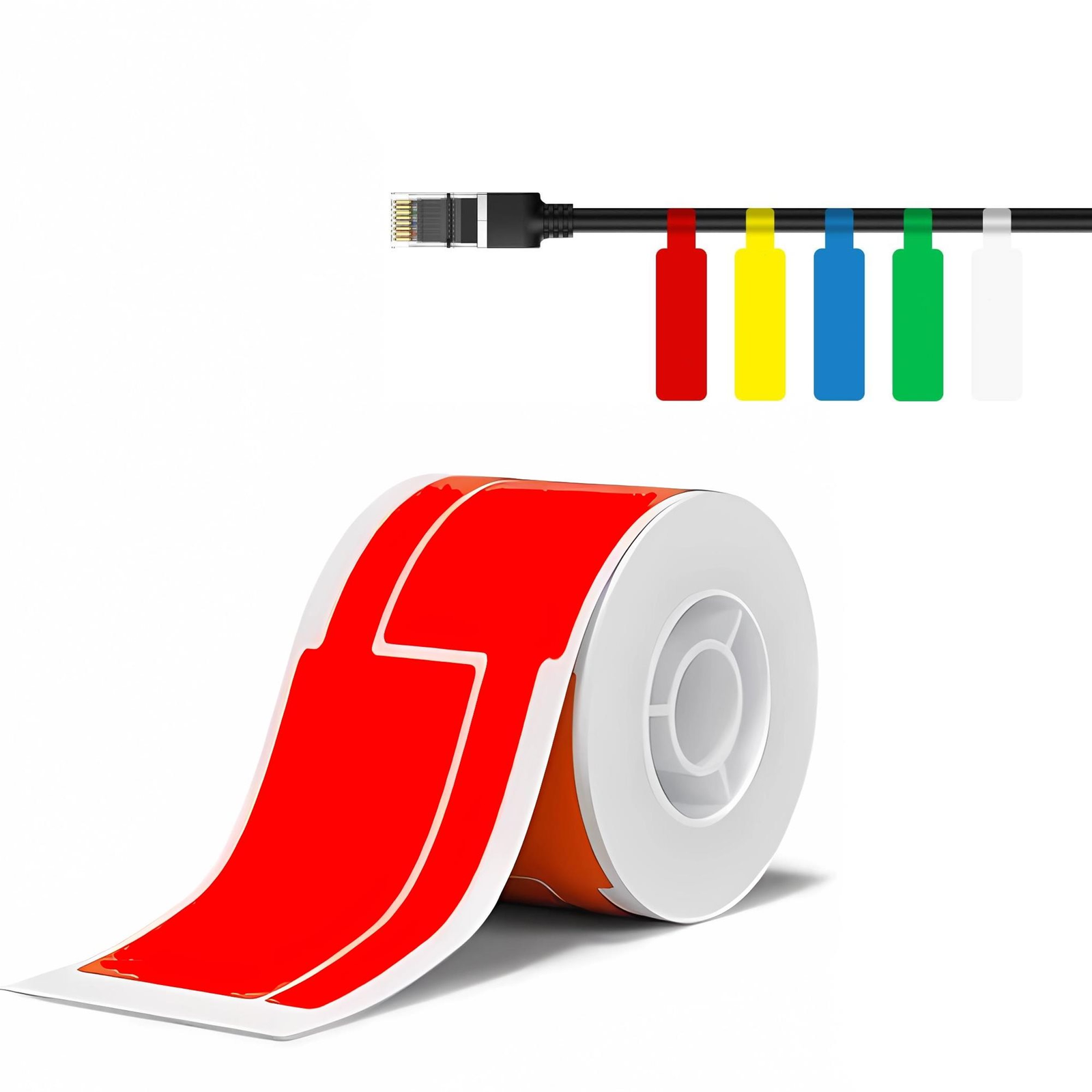 Niimbot T 25x76mm 200 db, piros - B21, B21S, B3, B1S kompatibilis (1EA01174101)