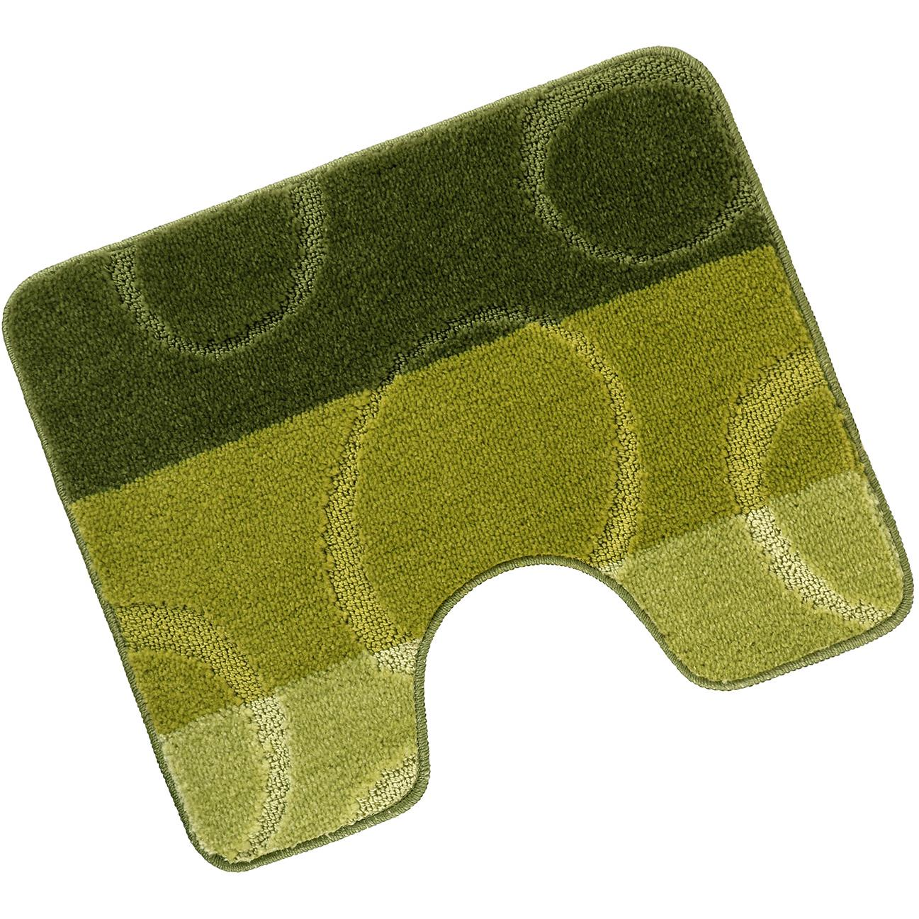 Bellatex Bany pattern 60 × 50 cm 810/002 ellipses green (11887)