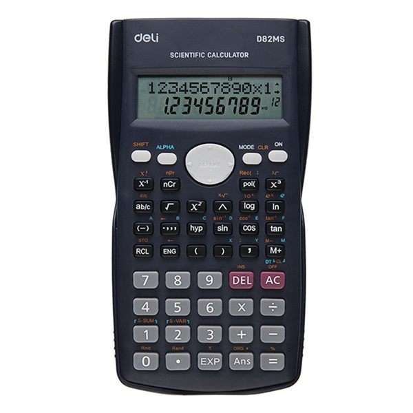Deli Core D82MS 240 funkciós fekete tudományos számológép (DED0082MS)