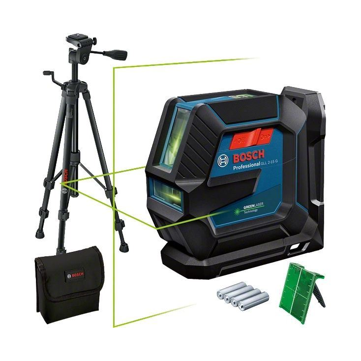 Bosch Professional GLL 2-15 G vonallézer (0601063W01) (0601063W01)