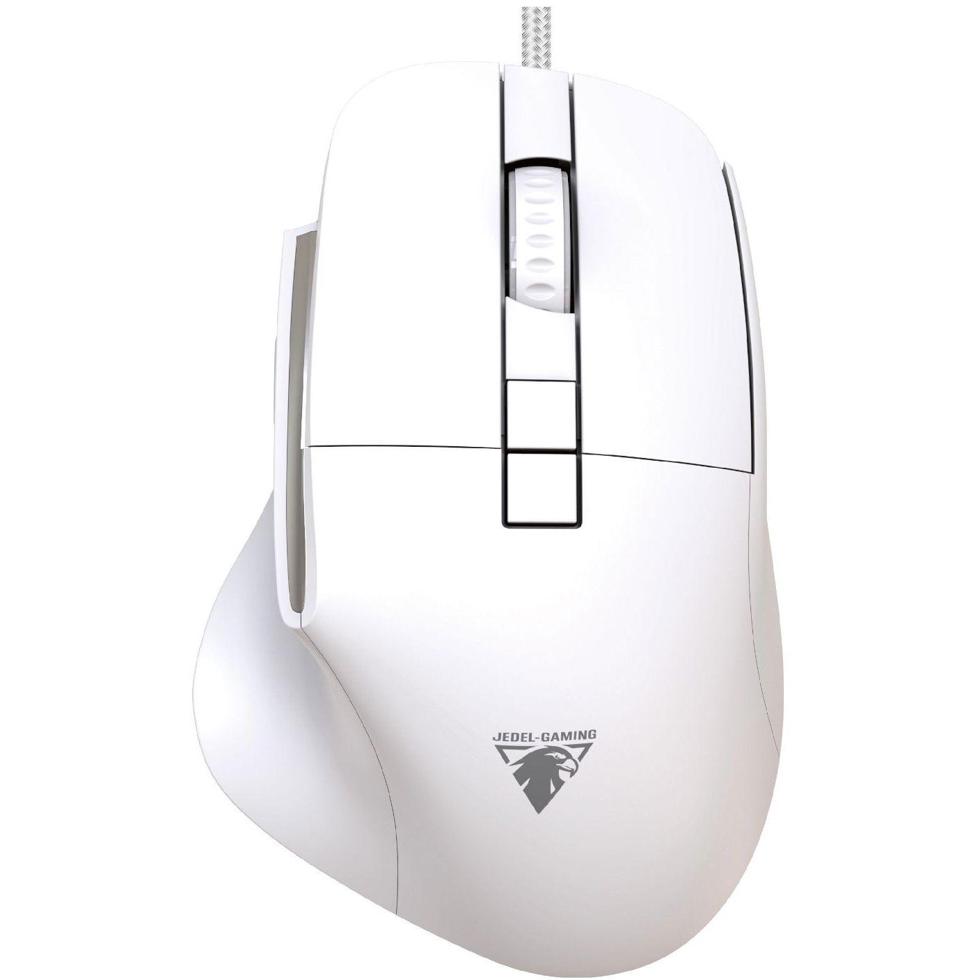 JEDEL CP102 vezetékes optikai egér fehér 3600 DPI (CP102 W)