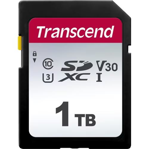 1TB SDXC Transcend 300S U3 V30 CL10 (TS1TSDC300S)