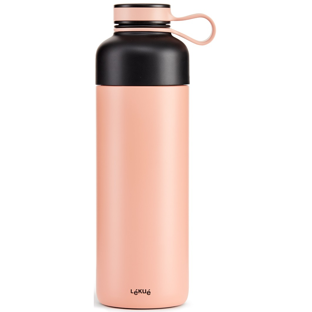 LÉKUÉ To Go Hőszigetelt kulacs 500ml Korall