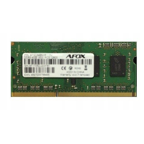 Afox 8GB / 1866 AFSD38CK1L DDR3 CL 13 Single Notebook RAM