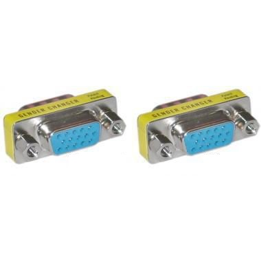 Microconnect MODH15FH15F adattatore per inversione del genere dei cavi VGA (D-Sub)