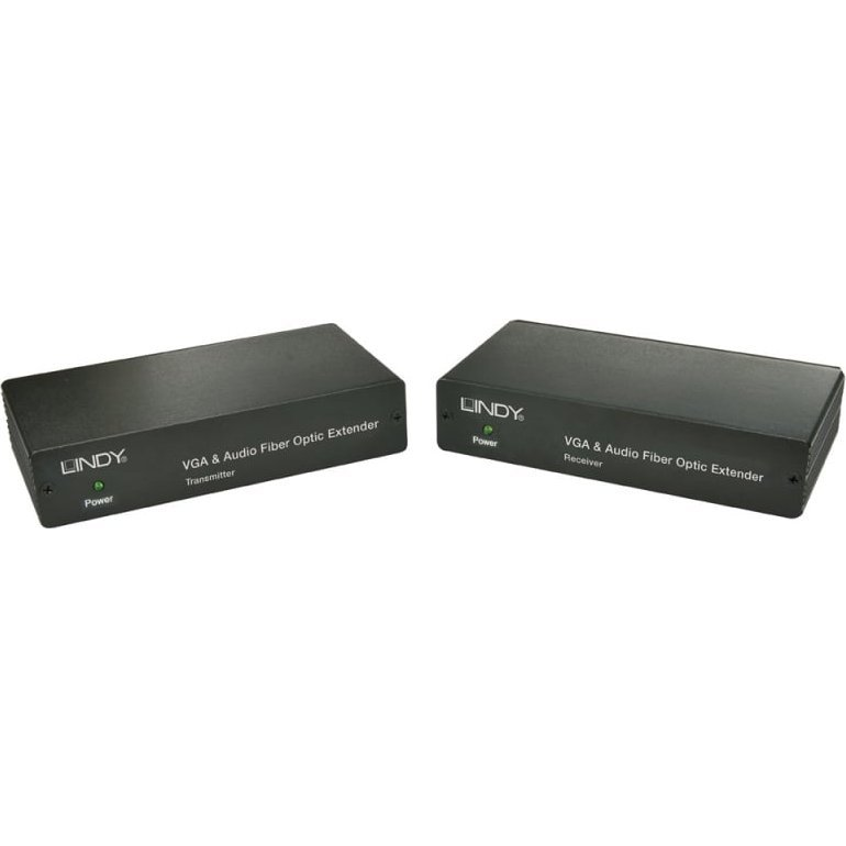 LINDY Extender VGA és Audió, üvegszálas, FullHD, 750m (32541)