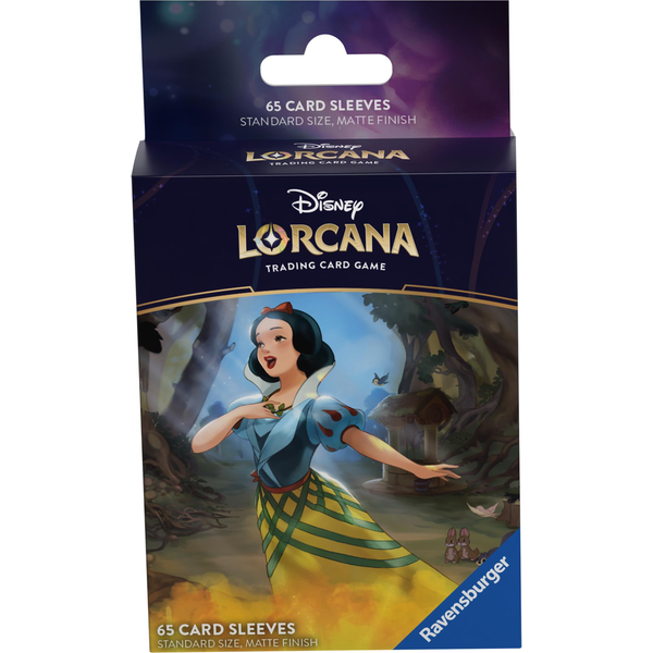 Ravensburger Disney Lorcana Завръщането на Урсула Картонени калъфи за карти „Снежанка“ 65 бр.