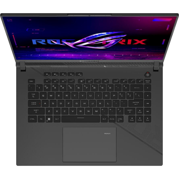 ASUS ROG Strix G16 G614JZR-N4031W Intel® Core™ i9 i9-14900HX Laptop 40,6 cm (16") WQXGA 32 GB DDR5-SDRAM 1 TB SSD NVIDIA GeForce RTX 4080 Wi-Fi 6E (802.11ax) Windows 11 Home Szürke