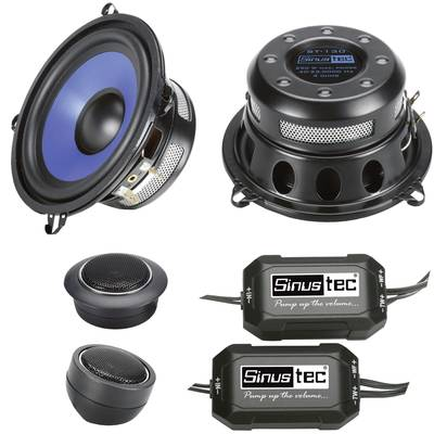2 utas hangszóró készlet 250 W, Sinustec ST-130 (ST-130)