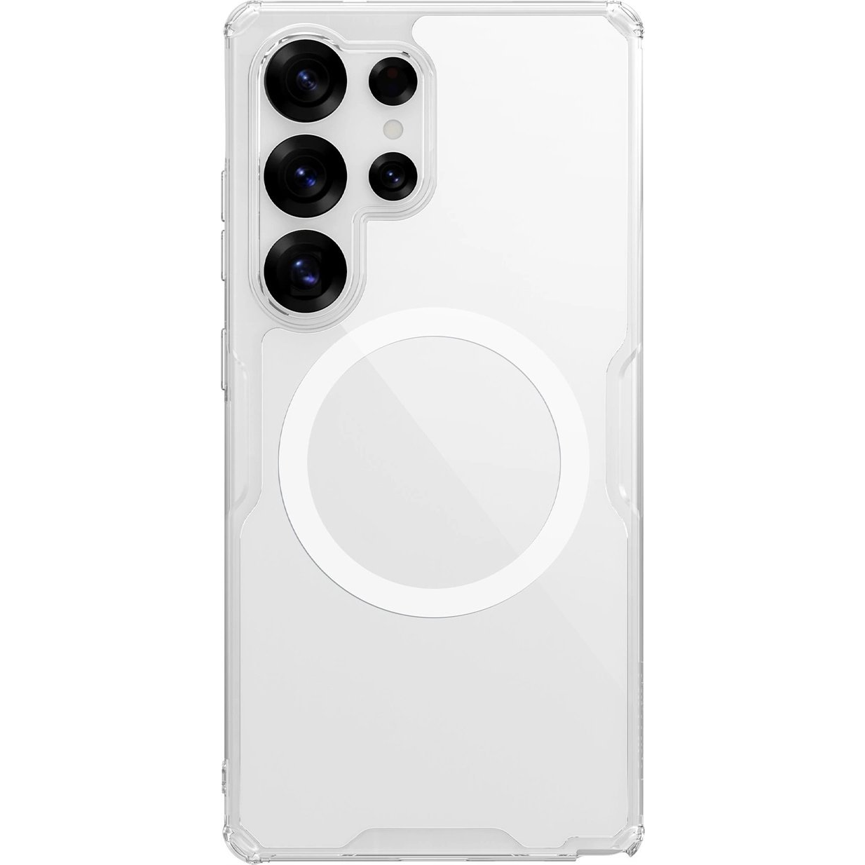 Samsung S25 Ultra Nillkin Nature Pro Magnetic Műanyag Telefonvédő Ütésállóság, Magsafe, Átlátszó (6902048289840)