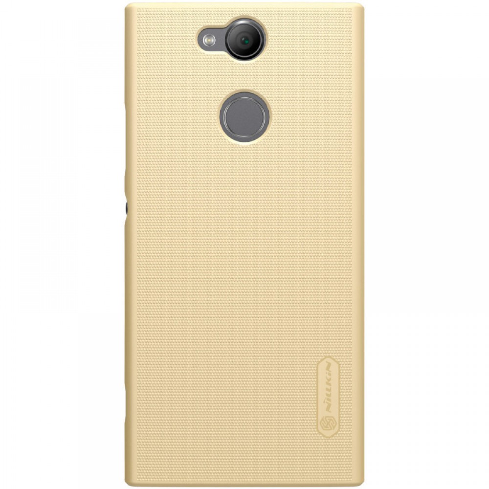 Nillkin Super Frosted Sony Xperia XA2 Hátlap Tok - Arany (6902048154452)