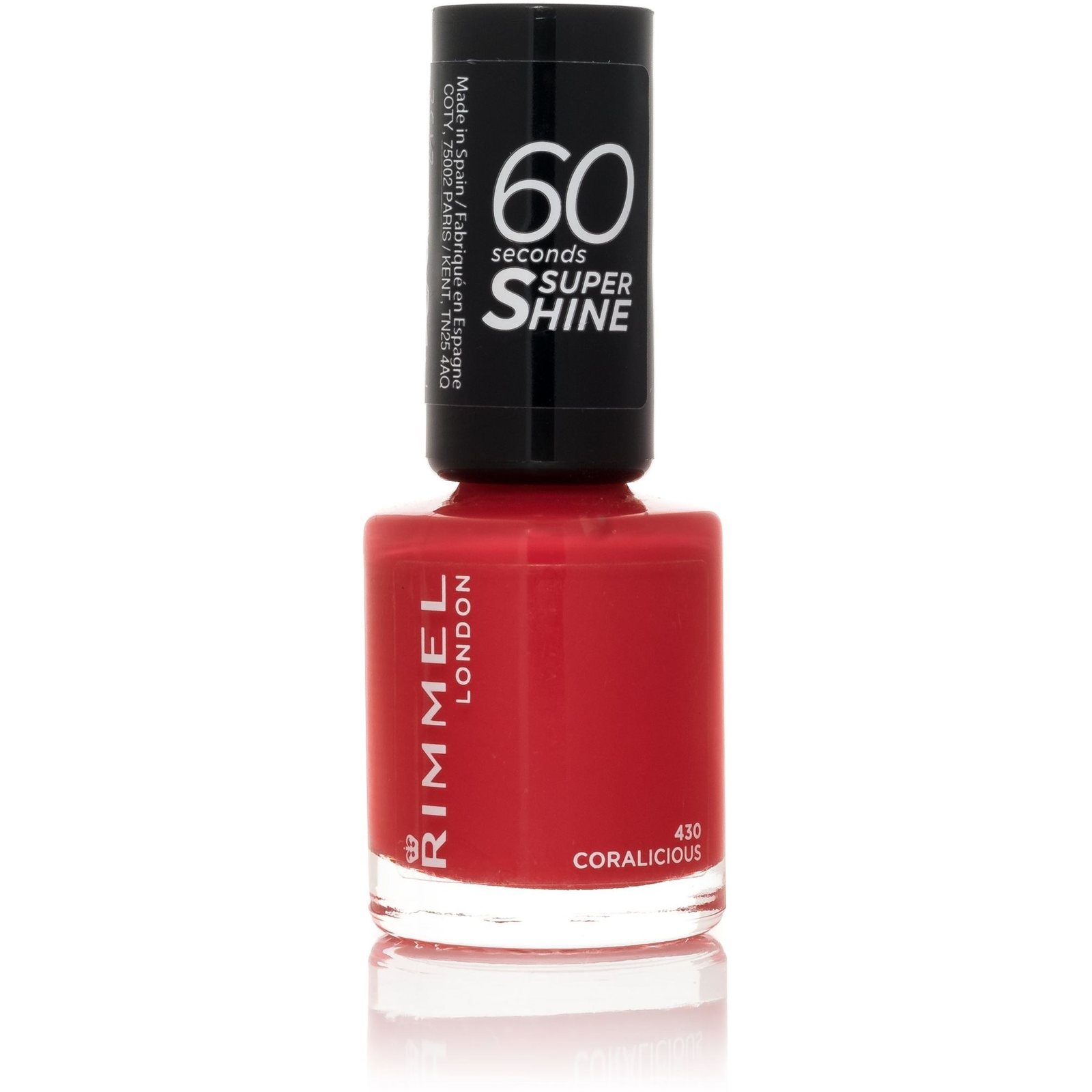 RIMMEL LONDON 60 seconds 430 Coralicious 8 ml (3614220617022)