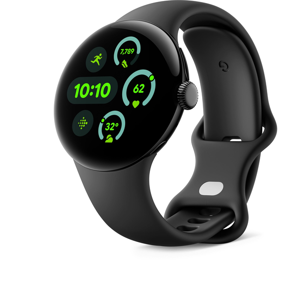 Часовник Smartwatch Pixel Watch 3, 45 мм, Obsidian