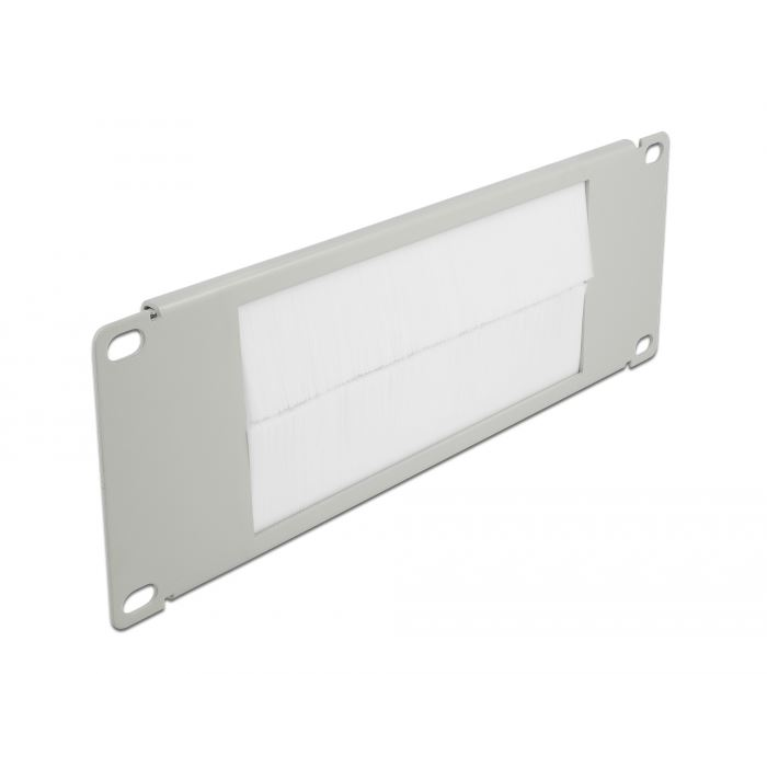 Delock 10” hálózati szekrényekhez kábelrendező 2U szürke (66535) (delock66535)