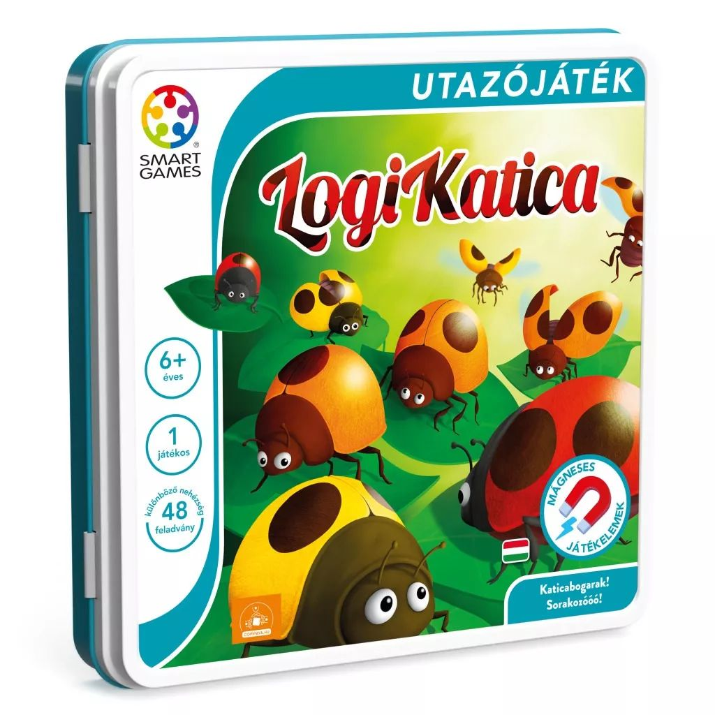 Smart Games Magnetic Travel - LogiKatica Logikai utazó társasjáték (182)