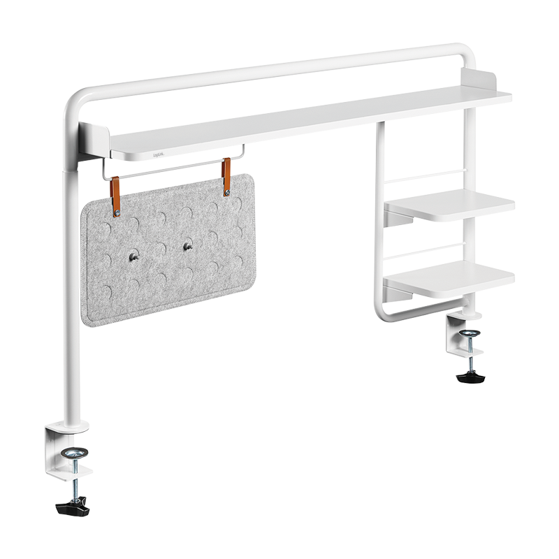 Logilink Befogható asztali tálca, 1161 x 218 x 757 mm, fehér (EO0046) (EO0046)