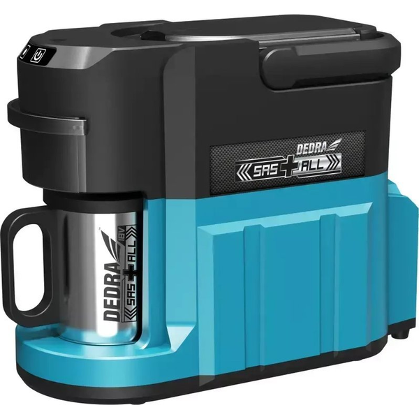 Dedra Akkumulátoros Kávéfőző 18 V Akkumulátor Nélkül